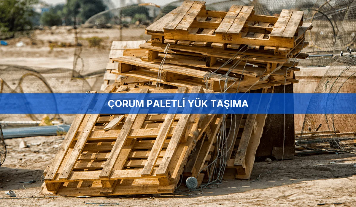 Çorum Paletli Yük Taşıma